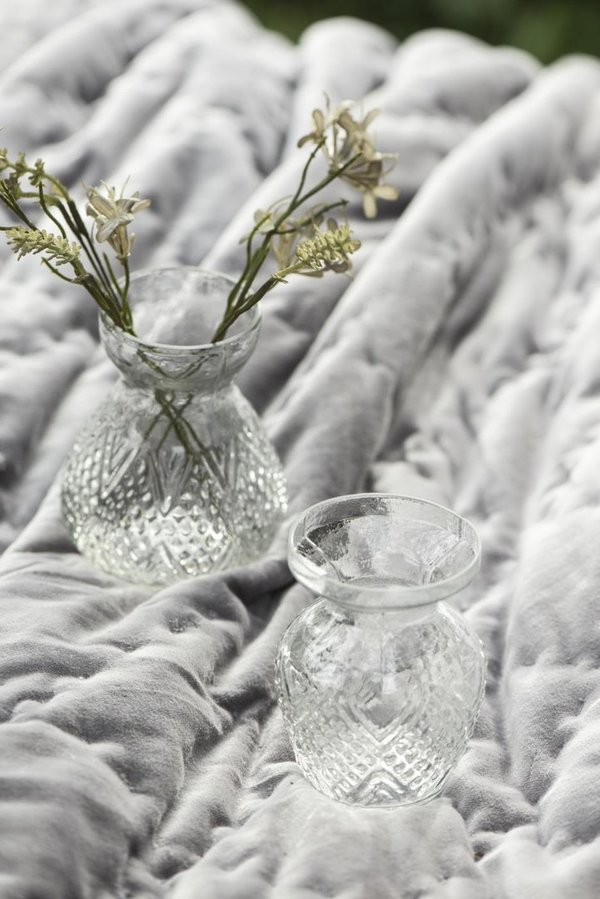 Glasvase Vase mit Muster von IB Laursen